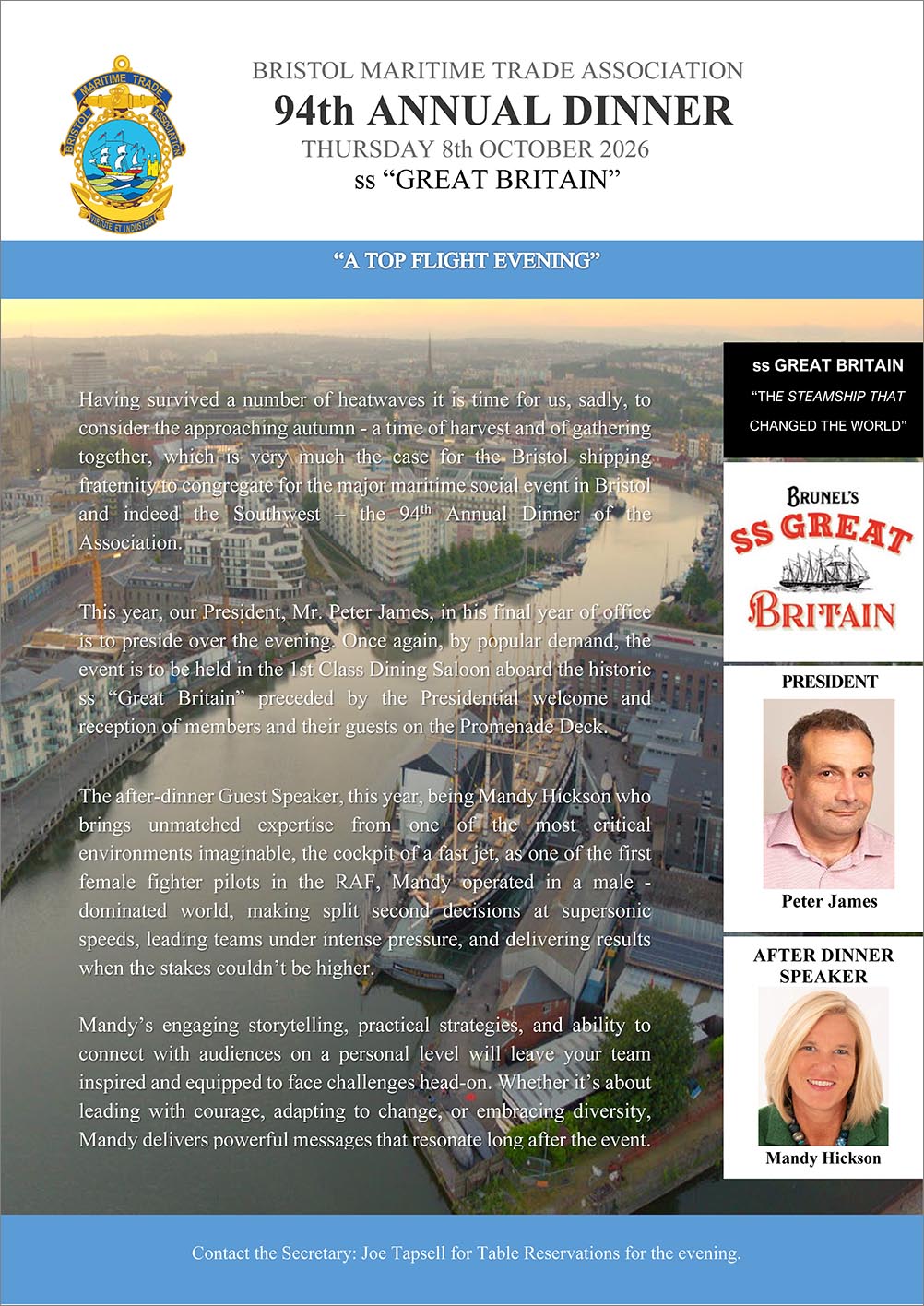 2026 Annual Dinner Flyer Non Ticket BK web2